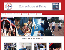 Tablet Screenshot of esbalugano.edu.ar